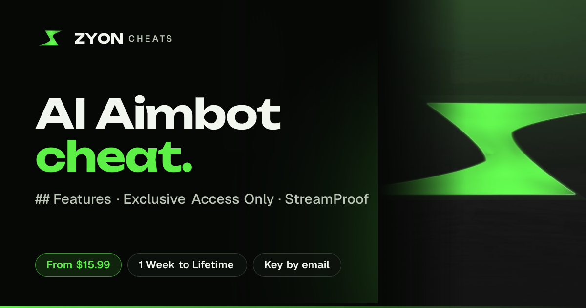 AI Aimbot Cheat: Features & Live Status | ZYON CHEATS